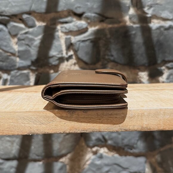 Chanel Brown Caviar Zip Compact French Purse Wallet - Picture 3 of 16